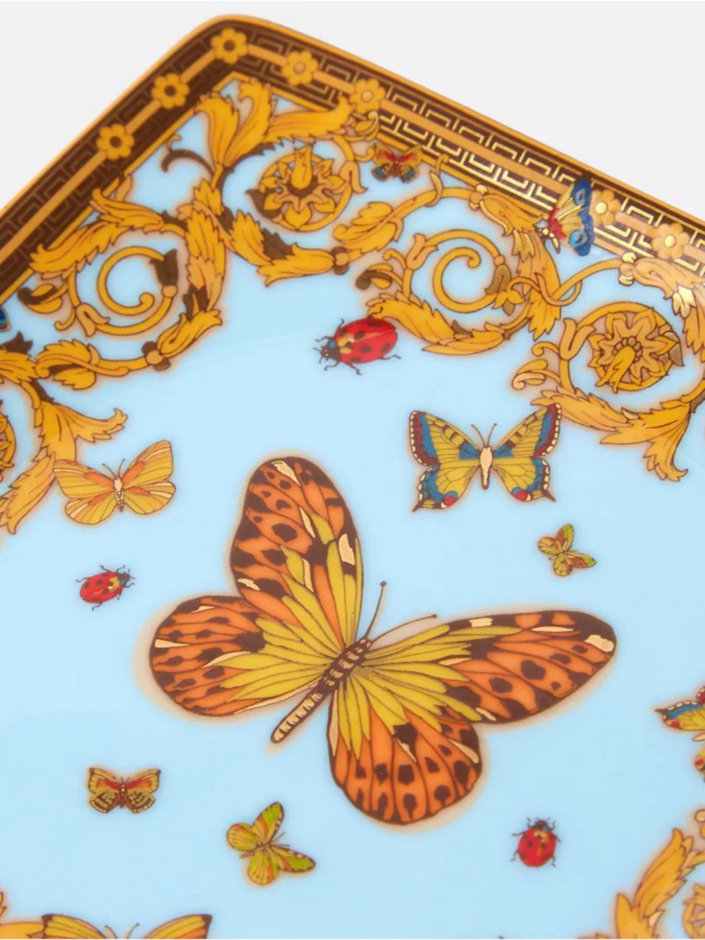 VERSACE Le Jardín Canapé or Trinket Dish NWOT - Picture 3 of 5